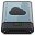 Graphite iDisk B Icon 32x32 png